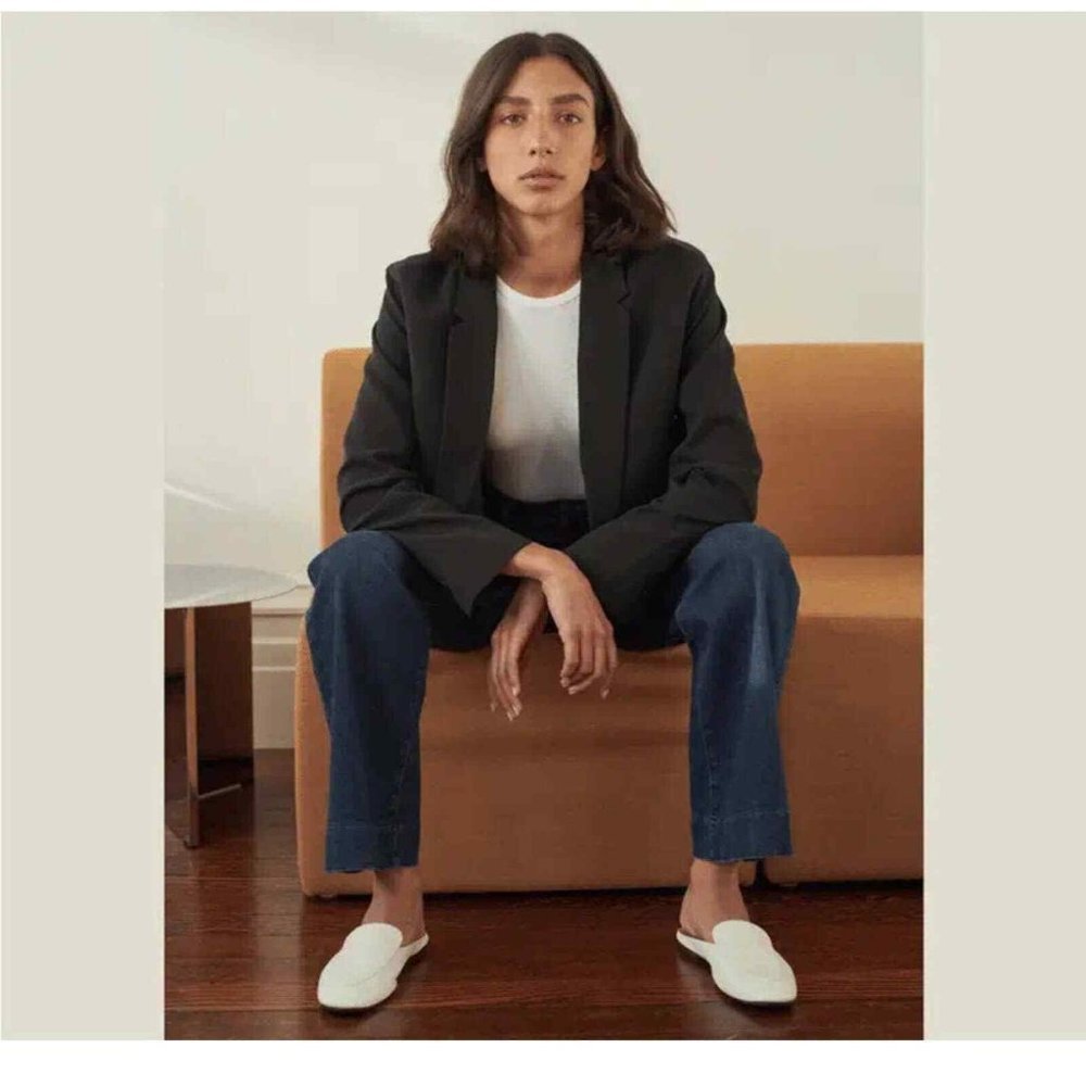 Everlane The Easy Blazer in Black New